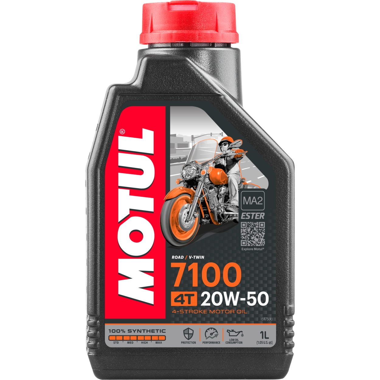 Масло моторное MOTUL 7100 4T 20W50 синтетика (для мотора 4 такта) 1л |  купить в интернет магазине Лодки Поволжья