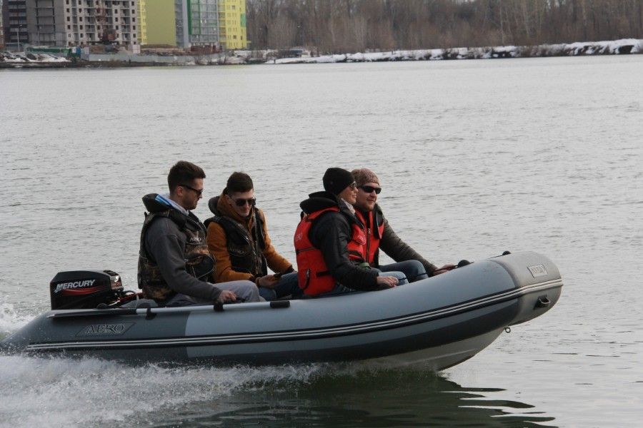 Пример загрузки лодки ПВХ